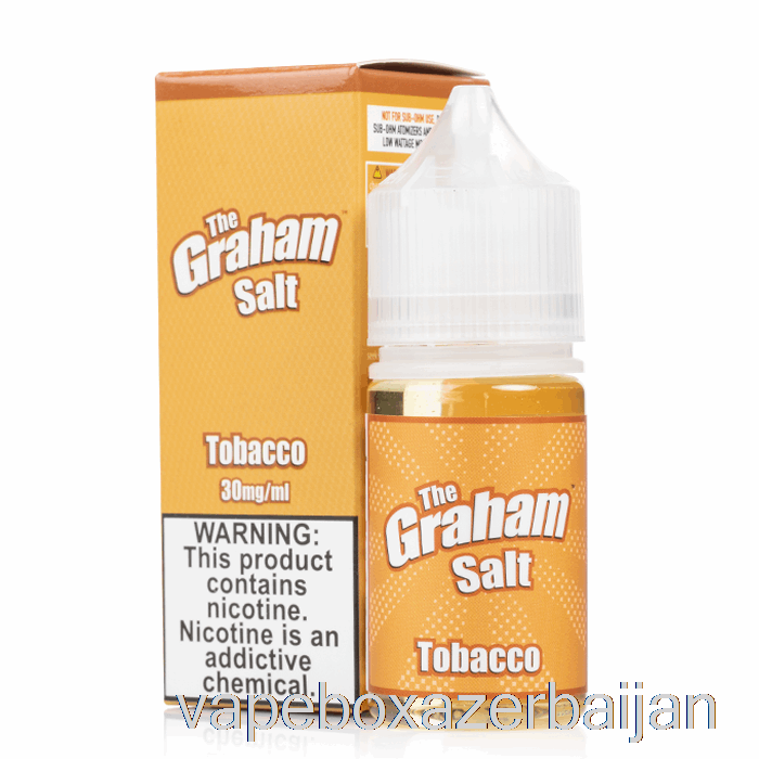 E-Juice Vape Tobacco SALT - The Graham - Mamasan E-Liquid - 30mL 30mg